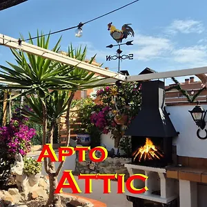 3* Apartahotel Airport-bcn, Atico, Terraza Privada&barbacoa